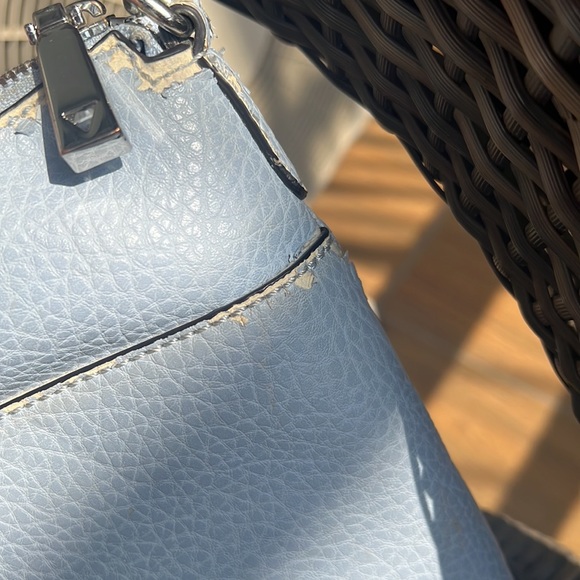 Guess Powder Blue Satchel - Picture 13 of 17